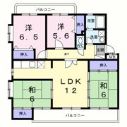 カルチェ南室見の間取り画像