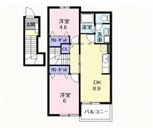 エステート若宮の間取り画像