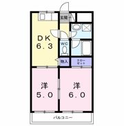シティハイムイグサⅢの間取り画像