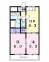 シティハイムイグサⅢの間取り画像