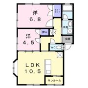ル・ビジューの間取り画像