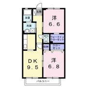 プリシラⅠの間取り画像