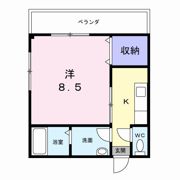 ルートワン矢作の間取り画像