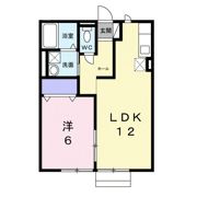 フルールほしのの間取り画像