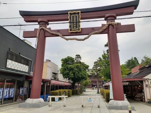 近くの笠間稲荷神社まで600m(徒歩8分)