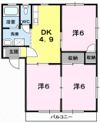 パークハイツⅡの間取り画像