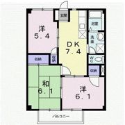 シティハイツ絹の台の間取り画像