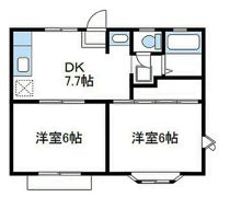シャルマン小山Ⅰの間取り画像