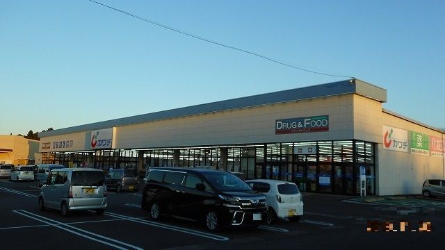 近くのカワチ薬品石岡店まで1,900m（徒歩24分）