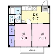 グリーンヒルズ1の間取り画像