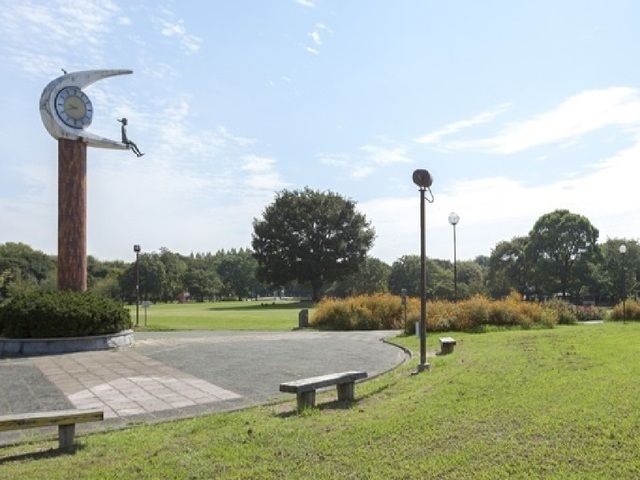近くの庄内緑地公園まで1,100m（徒歩14分）
