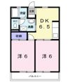 サザンコートの間取り画像