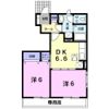 ソレイユ冨貴Bの間取り画像
