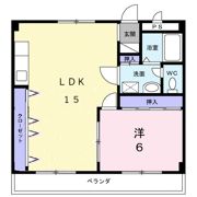 コーポラス華の間取り画像