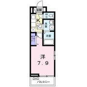 ウッドパーク林間 Aの間取り画像