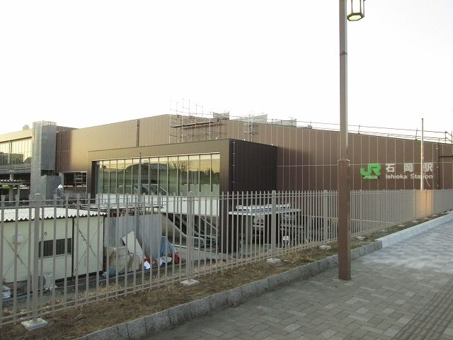 近くのJR石岡駅まで1,190m(徒歩15分)