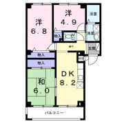 プルミエールF．Tの間取り画像