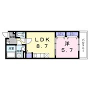 Haru江坂Westの間取り画像