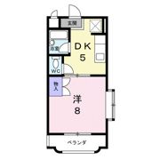 ファミーユⅢの間取り画像