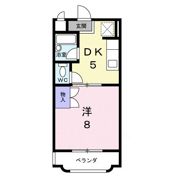 ファミーユⅢの間取り画像