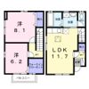 ガーデンシティ桜町K棟の間取り画像