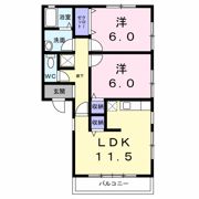 セレッソハイツYの間取り画像