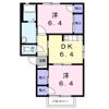 シャトーレ春日野Aの間取り画像
