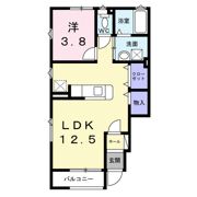 北山壱番館の間取り画像