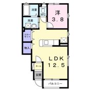 北山壱番館の間取り画像