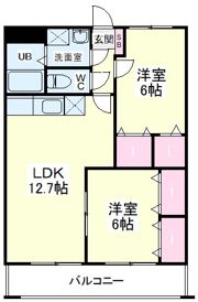 シーダーナインの間取り画像