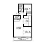 カワベビルの間取り画像