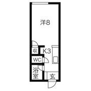 グリーンロードハイムA【一般物件】の間取り画像