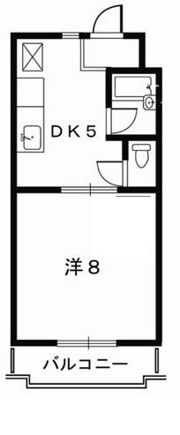 ドミールⅢの間取り画像