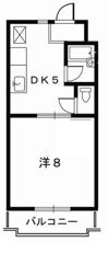 ドミールⅢの間取り画像