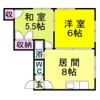 札美マンションの間取り画像