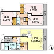 グラナーデ高井戸東の間取り画像