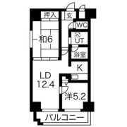 ドミ曙第2の間取り画像