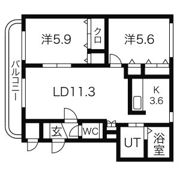 ウィステリア青葉の間取り画像