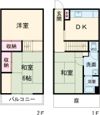 共栄住宅アパートの間取り画像