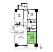 ダイアパレス前橋広瀬川の間取り画像