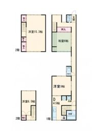高岡市清水町2丁目戸建ての間取り画像