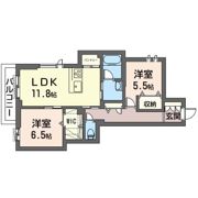 カローレの間取り画像