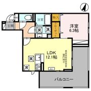 （仮）D-ROOM蕨市錦町6丁目の間取り画像
