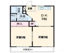 リヴェール吉沢Aの間取り画像