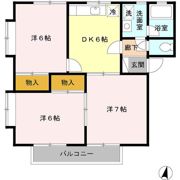 スカイメゾンの間取り画像