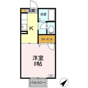 カーサ・デ・三の丸 Bの間取り画像
