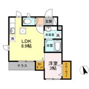 リヴェール山手の間取り画像