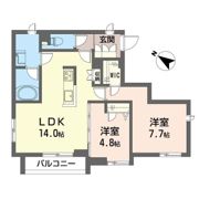 ニューハウン 西横濱の間取り画像