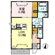 ラルーチェ B棟の間取り画像