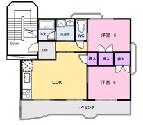 ガーデンハイムみずむかいの間取り画像
